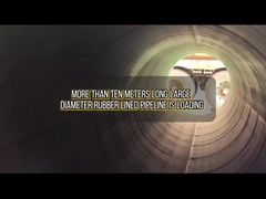 ১০ মিটারেরও বেশি রাবারযুক্ত পাইপ লোড হচ্ছে