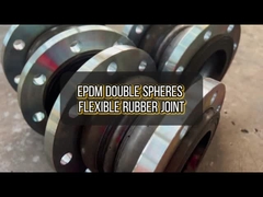 নিরাপদ পাইপ সংযোগ নিশ্চিত করার জন্য ডাবল বল নমনীয় রাবার জয়েন্ট ব্যাচগুলিতে কাস্টমাইজ করা যেতে পারে