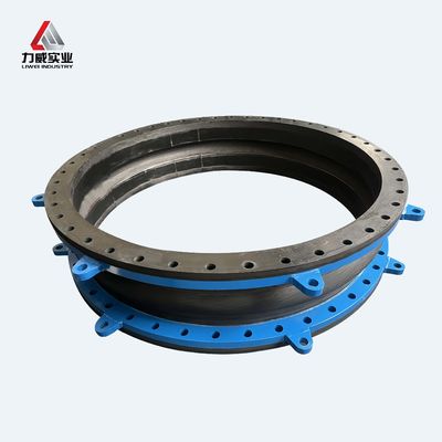 DN15-DN4000 ইনস্টলেশনের জন্য দীর্ঘ পরিসীমা স্থিতিস্থাপকতা একক গোলাকার নমনীয় রাবার জয়েন্ট