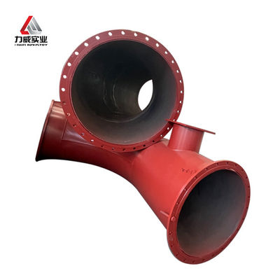 প্লাস্টিক আচ্ছাদিত ইস্পাত পাইপ ফ্ল্যাঞ্জ সংযোগ কাঁচা আচ্ছাদিত এমএস পাইপ