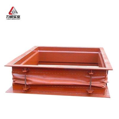 আয়তক্ষেত্রাকার নন-মেটালাল ফ্যাব্রিক কম্পেনসেটর ফ্ল্যাঞ্জ সংযোগ তাপীয় সম্প্রসারণ কম্পেনসেটর