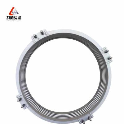 DN2400 বড় ব্যাসের স্টেইনলেস স্টীল উচ্চ তাপমাত্রা corrugated পাইপ