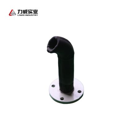 উচ্চ ঘর্ষণ প্রতিরোধ ক্ষমতা সম্পন্ন রাবার-লাইন্ড পাইপ, যা ইস্পাত পাইপ টিউব প্রযুক্তিতে কাস্টমাইজযোগ্য দৈর্ঘ্যের সাথে তৈরি, ভিতরে এবং বাইরে রাবার লাইনিং সহ।