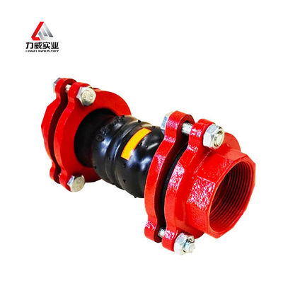 EPDM Rubber Threaded Union Expansion Joint with Double-Ball Threaded Connection