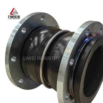 তাপমাত্রা সীমা মাইনাস ৪০ সেলসিয়াস থেকে ১২০ সেলসিয়াস ডাবল স্ফিয়ার ফ্লেক্সিবল রাবার জয়েন্ট দীর্ঘ পরিষেবা জীবন ও ই এম কাস্টম সমর্থন