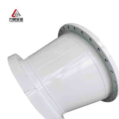 স্পেসিফিকেশন এবং স্ট্যান্ডার্ড কমপ্লায়েন্স আইএসও অনুসারে শিল্প অ্যাপ্লিকেশনগুলির জন্য প্রাচীর বেধ সহ রাবার লাইনিংযুক্ত পাইপ