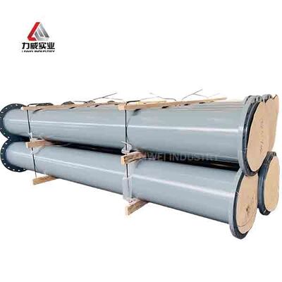 Standard 12m Or Customized Length Rubber Coated Pipeline Corrosion Resistant Pipeline Manufactured In Henan For Industrial
