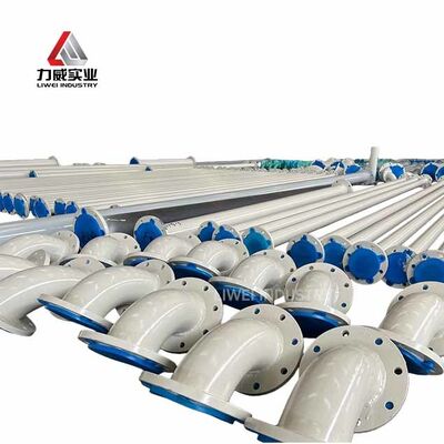 প্রাকৃতিক রাবার আচ্ছাদিত রাবার লেপা পাইপলাইন বিভিন্ন শিল্পে জারা প্রতিরোধী পাইপলাইন সিস্টেমের জন্য আদর্শ পছন্দ