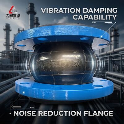 পাইপ জারা প্রতিরোধের জন্য একক গোলক নমনীয় রাবার জয়েন্ট