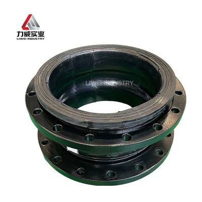 Oil Resistant Single Sphere Rubber Expansion Joint EPDM NBR Flange DIN ANSI JIS DN15-DN4000